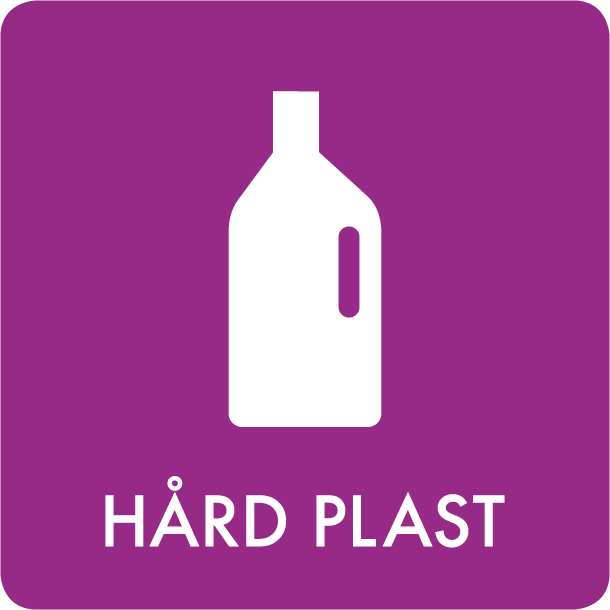 Piktogram Hård Plast