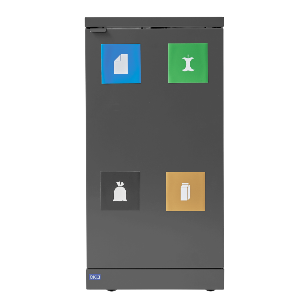 Affaldsbeholder 2x45 L