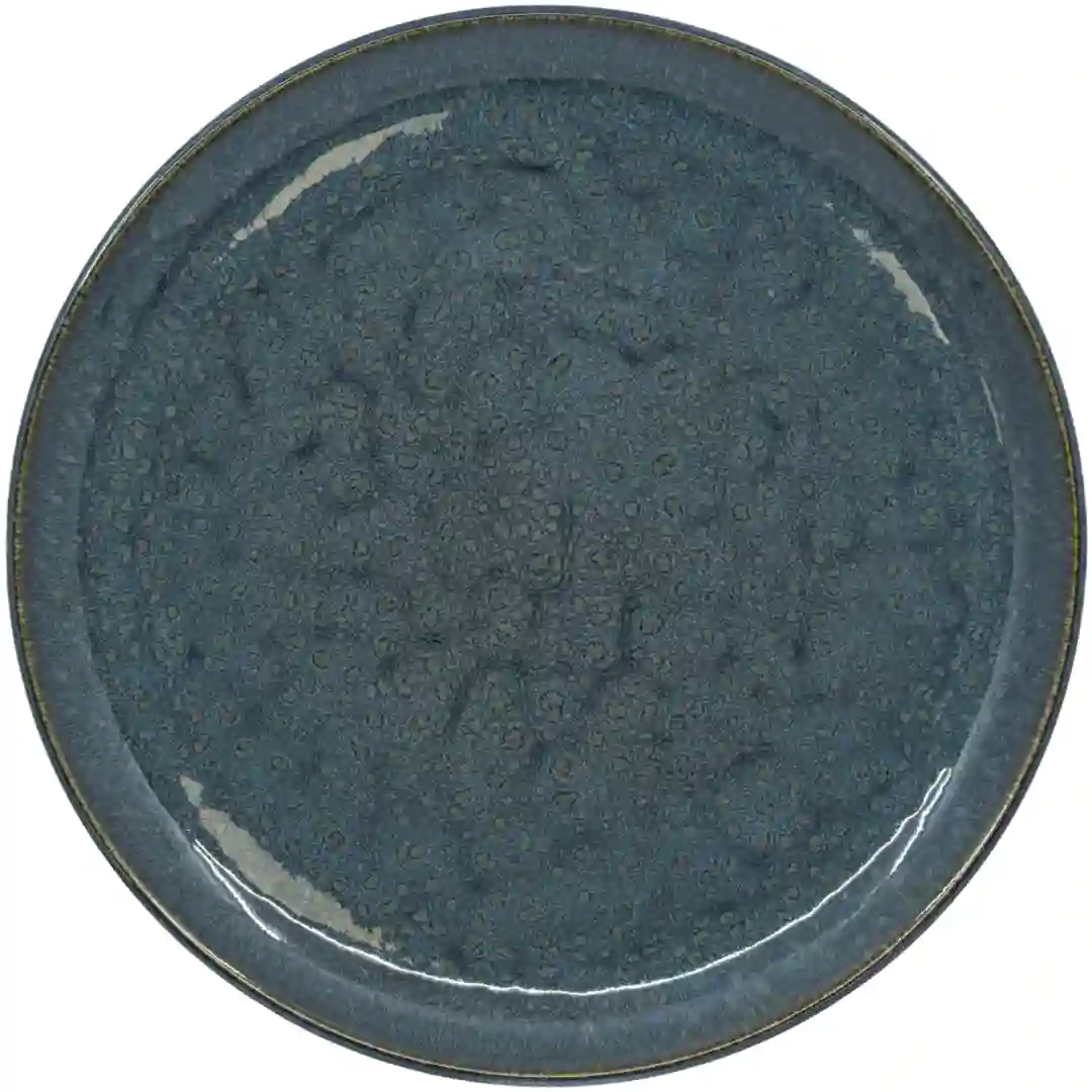 Tallerken Flad Blue