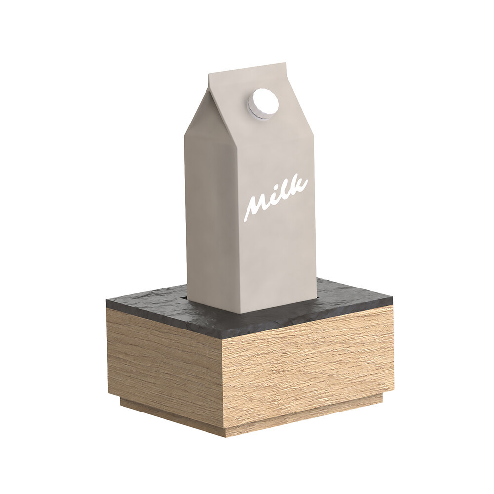 Skifferplade 1/6 GN Slate