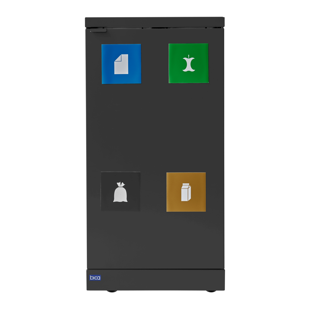 Affaldsbeholder 2x45 L