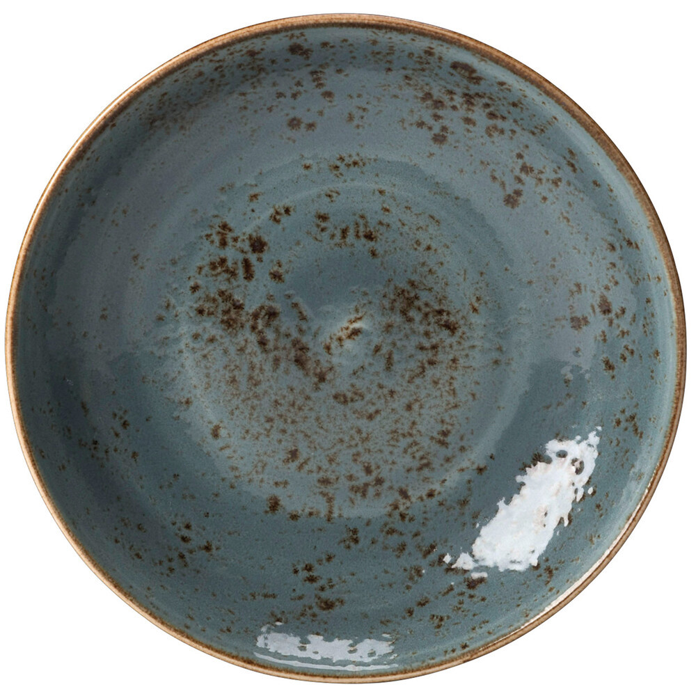 Tallerken Halvdyb Craft Blue