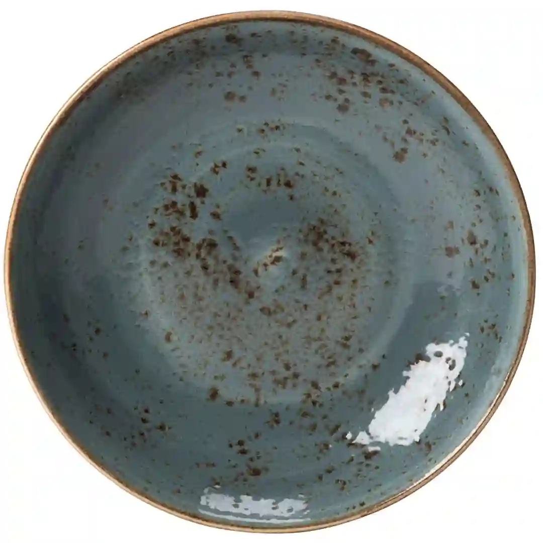 Tallerken Halvdyb Craft Blue