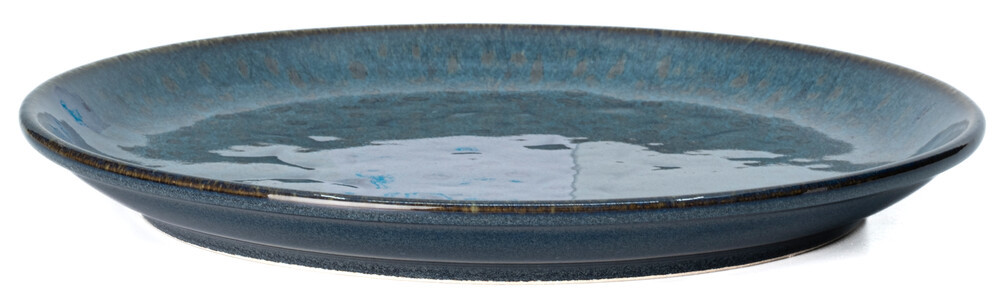 Tallerken Flad Blue