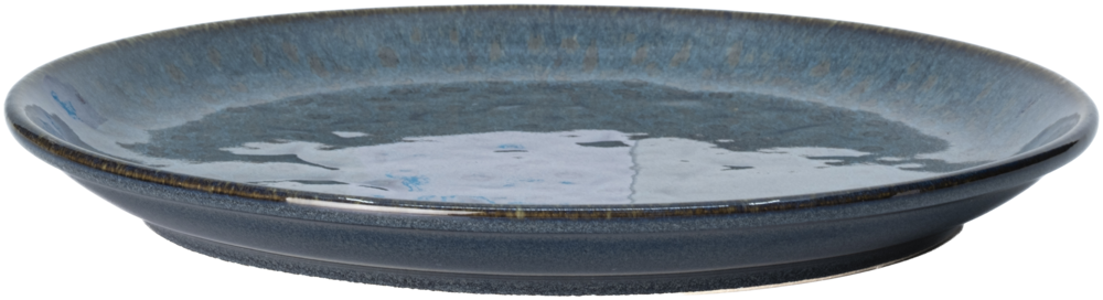 Tallerken Flad Blue