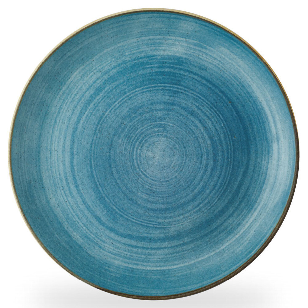 Tallerken Coupe Stonecast Raw