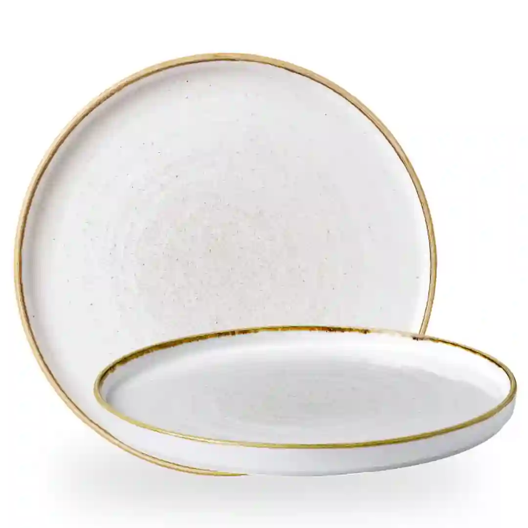 Tallerken Flad Stonecast