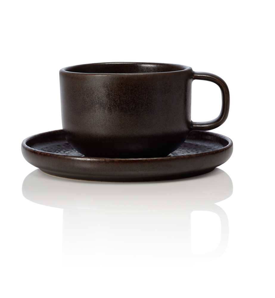 Kop m/underkop Metallic Brown