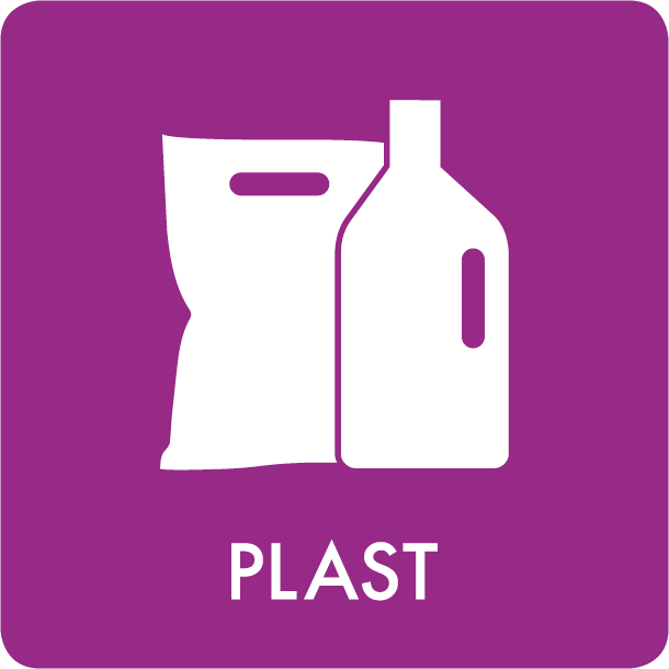 Piktogram Plast