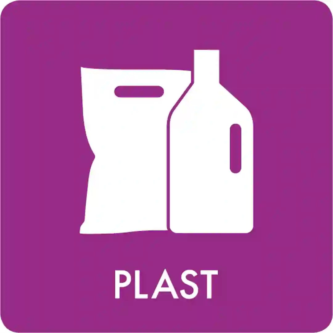 Piktogram Plast