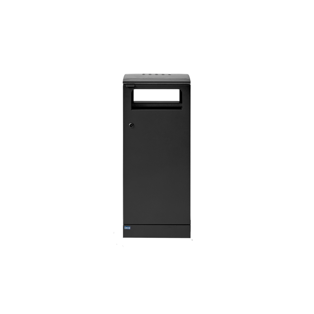 Affaldsbeholder m/askebæger