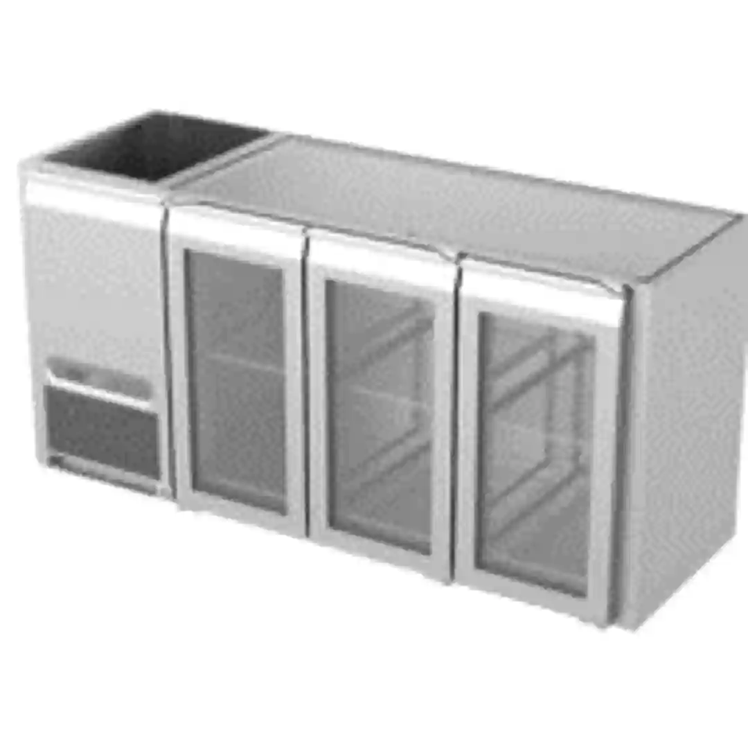 Køledisk 3 døre Bar