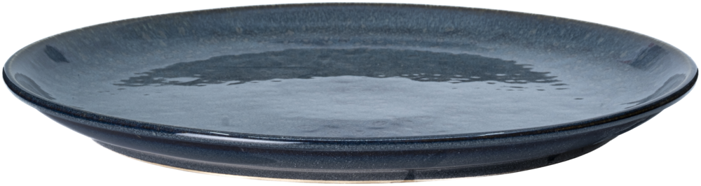 Tallerken Flad Blue