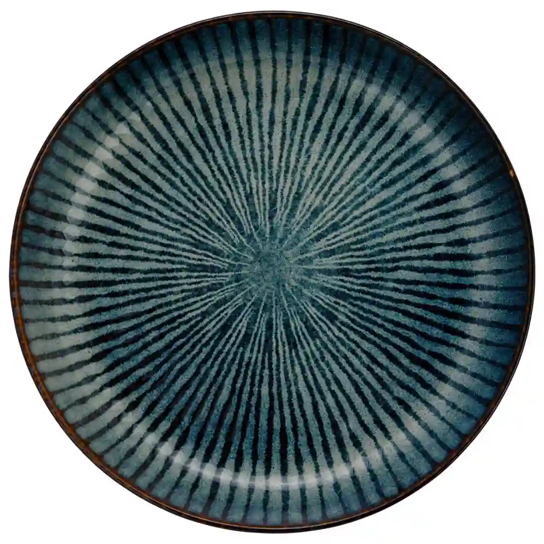 Tallerken Dyb Atlantis Stripe