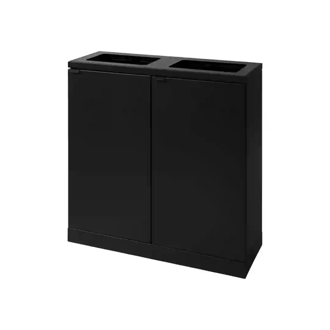 Affaldsbeholder 2x95 L