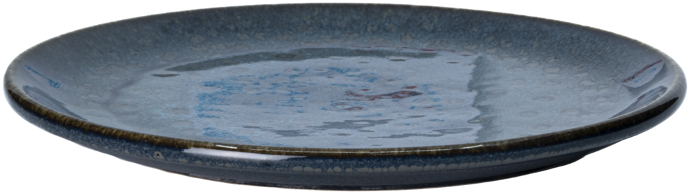 Tallerken Flad Blue