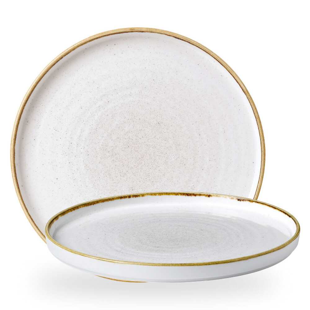 Tallerken Flad Stonecast