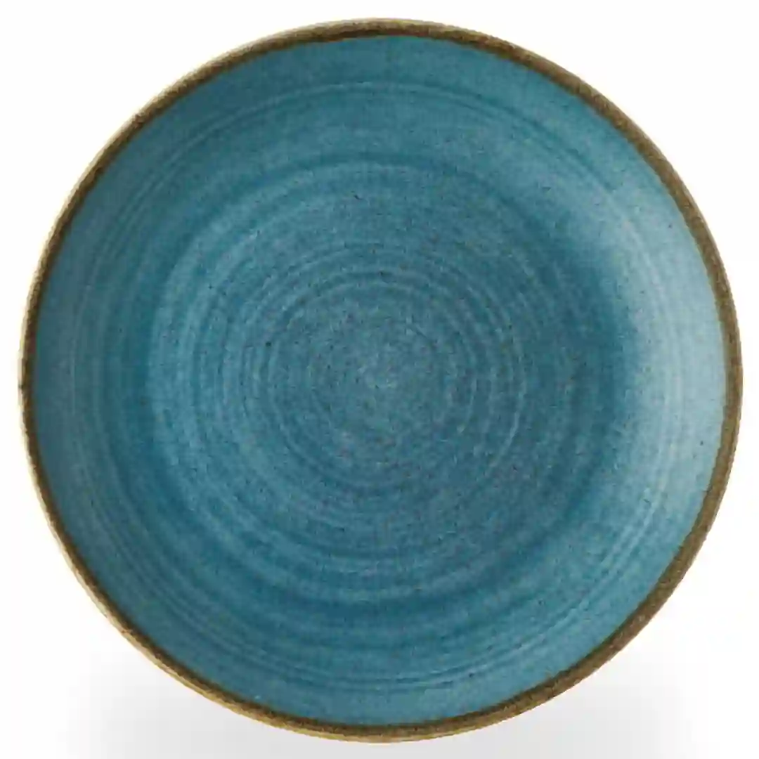 Tallerken Coupe Stonecast Raw