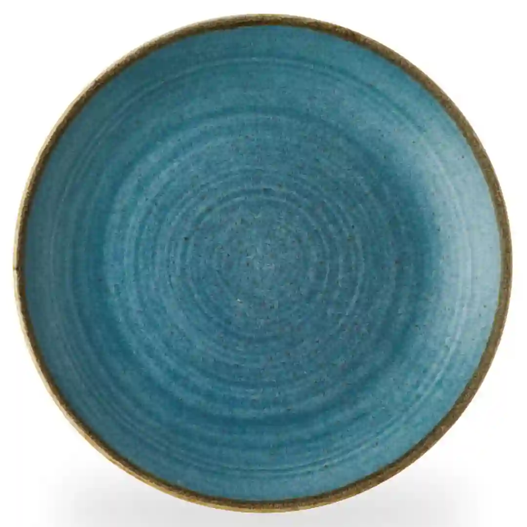 Tallerken Coupe Stonecast Raw