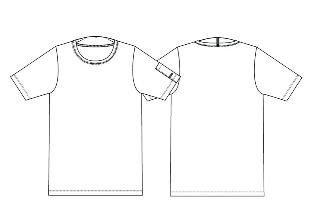 T-Shirt Str. M EveryWear