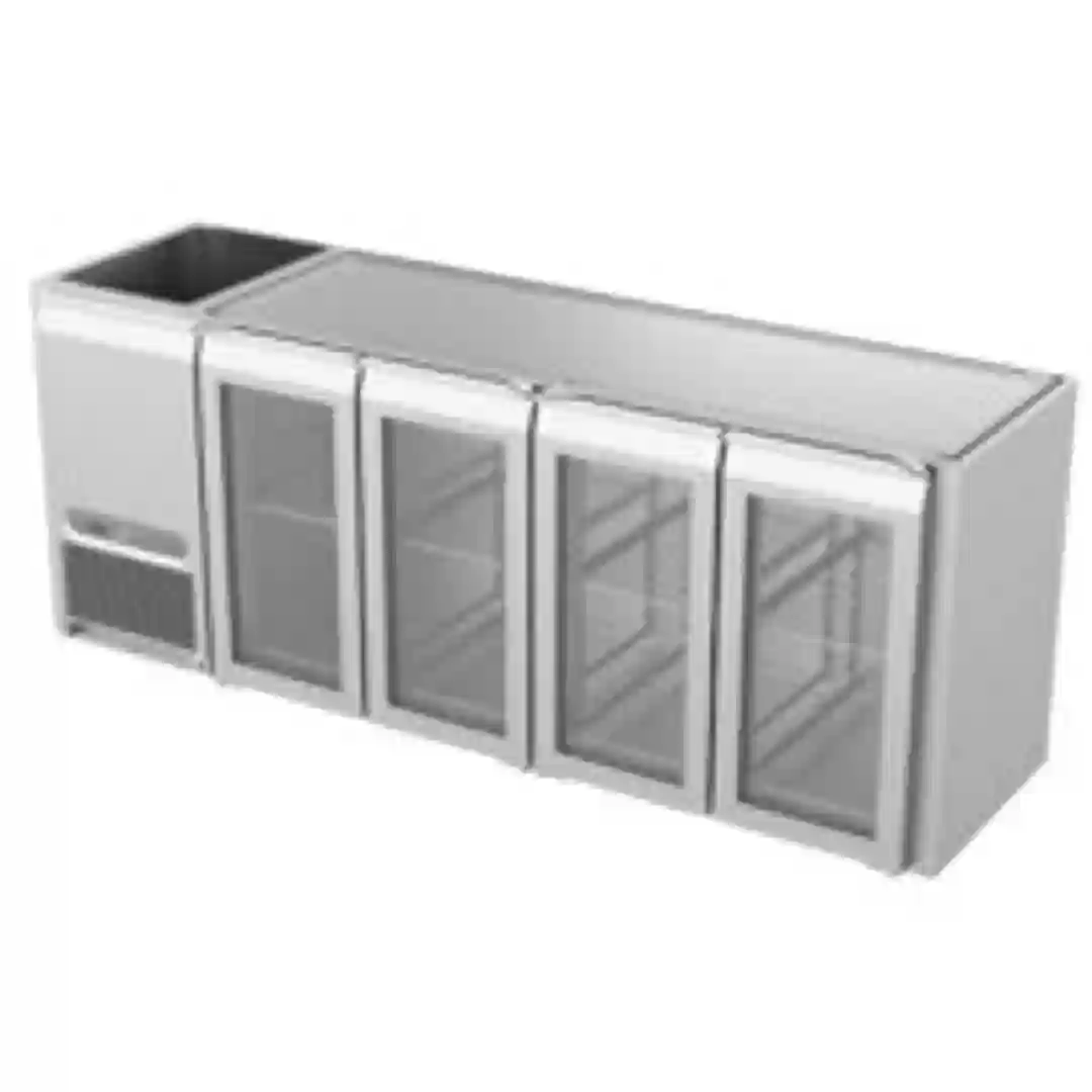 Køledisk 4 døre Bar