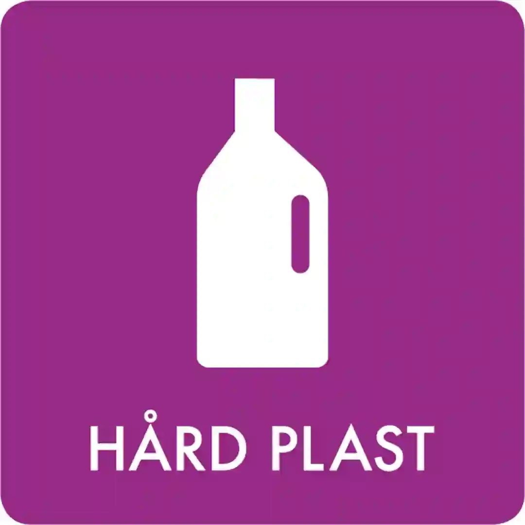 Piktogram Hård Plast
