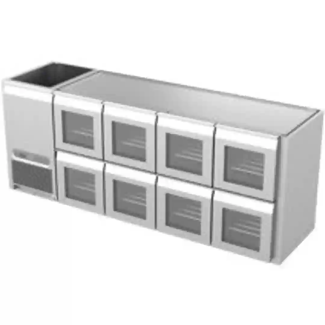 Køledisk 8 skuffer Bar