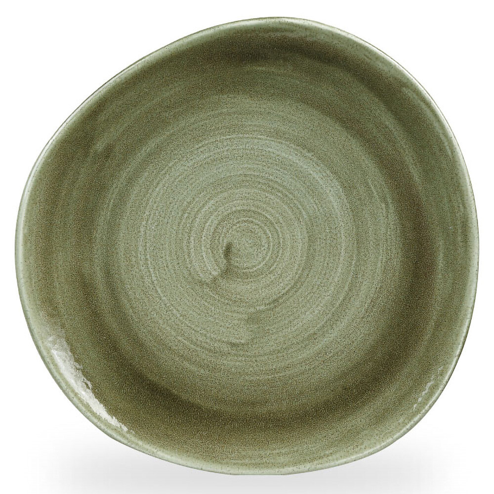 Tallerken Stonecast Patina