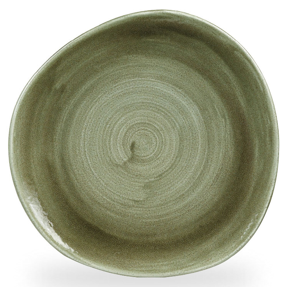 Tallerken Stonecast Patina