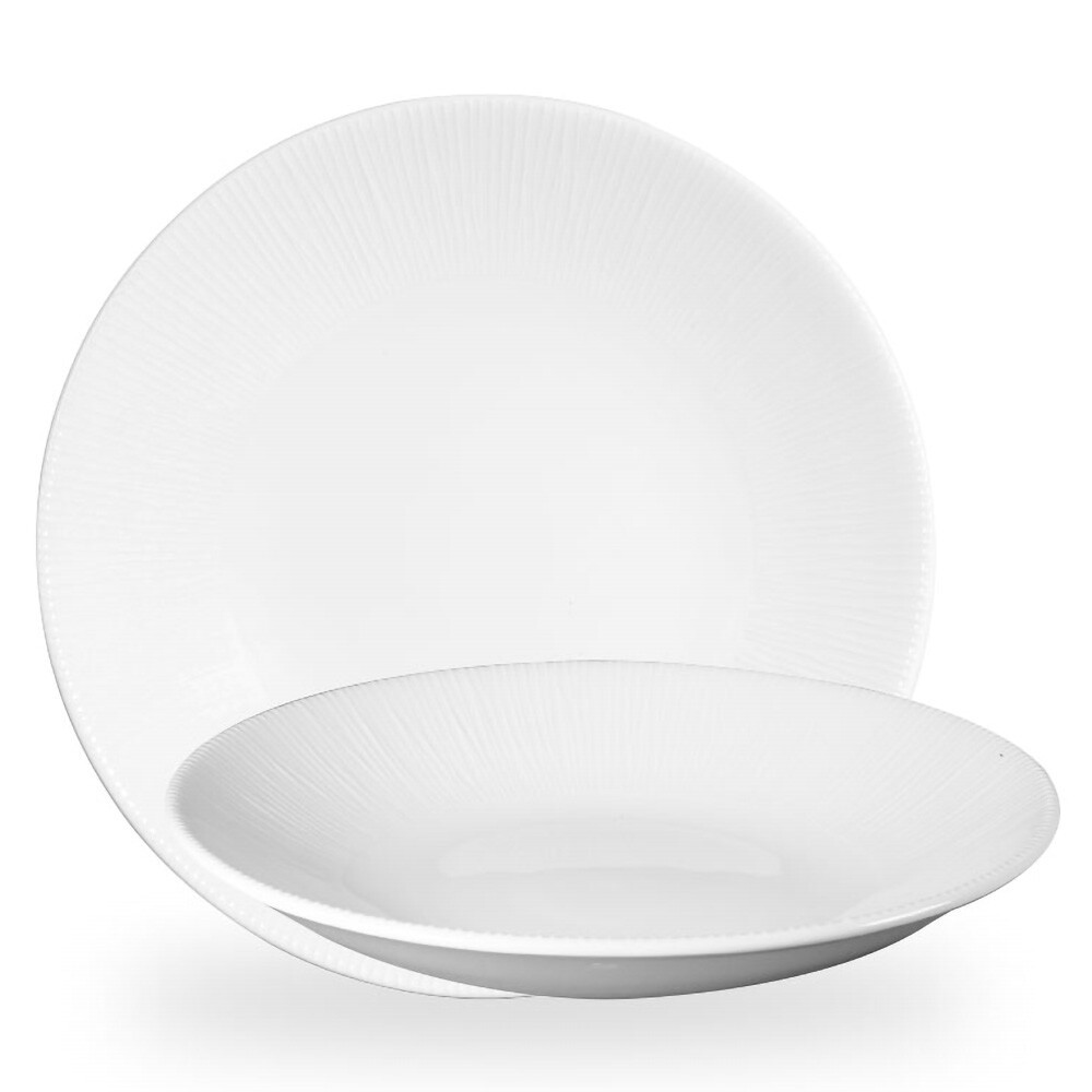 Tallerken Halvdyb BAMBOO