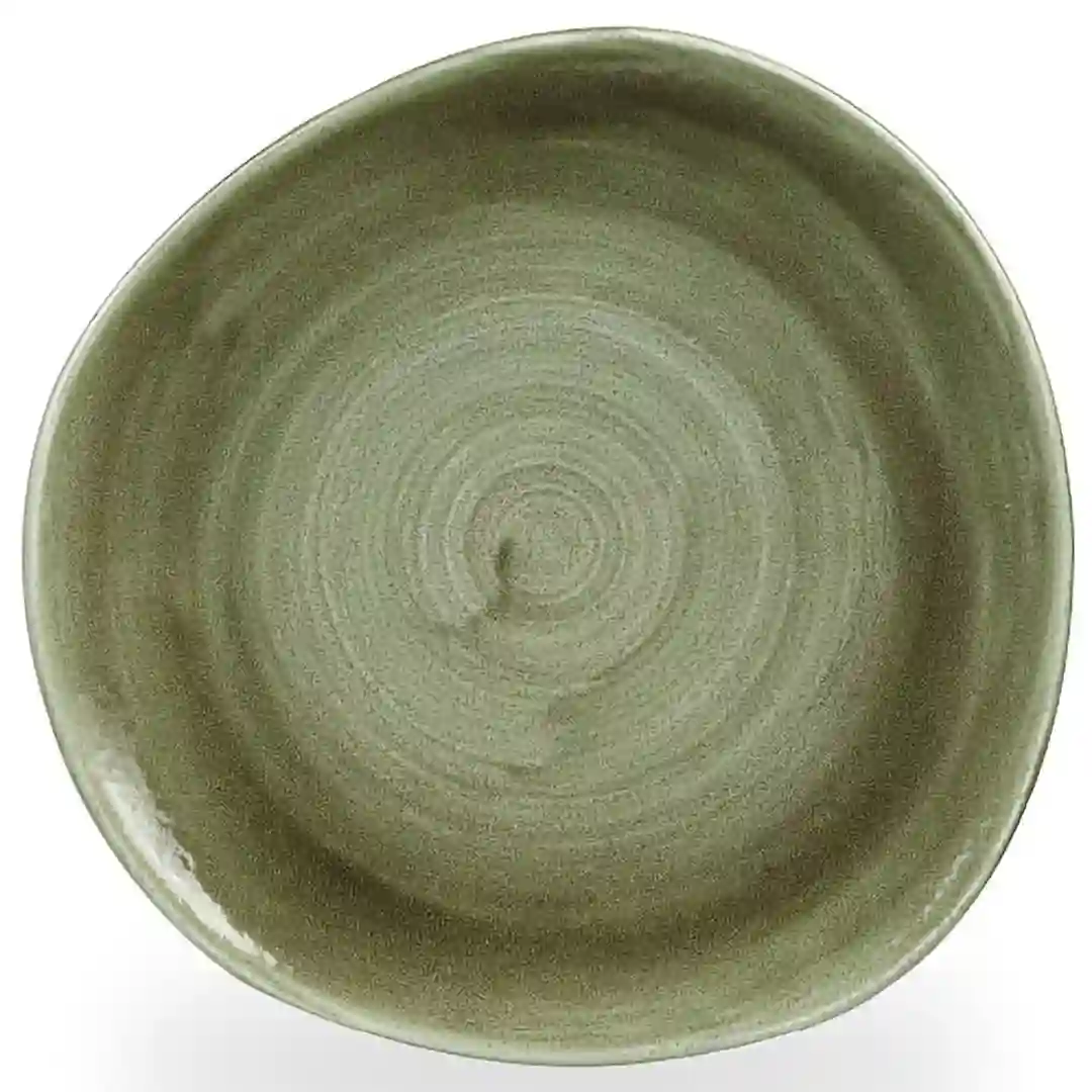 Tallerken Stonecast Patina