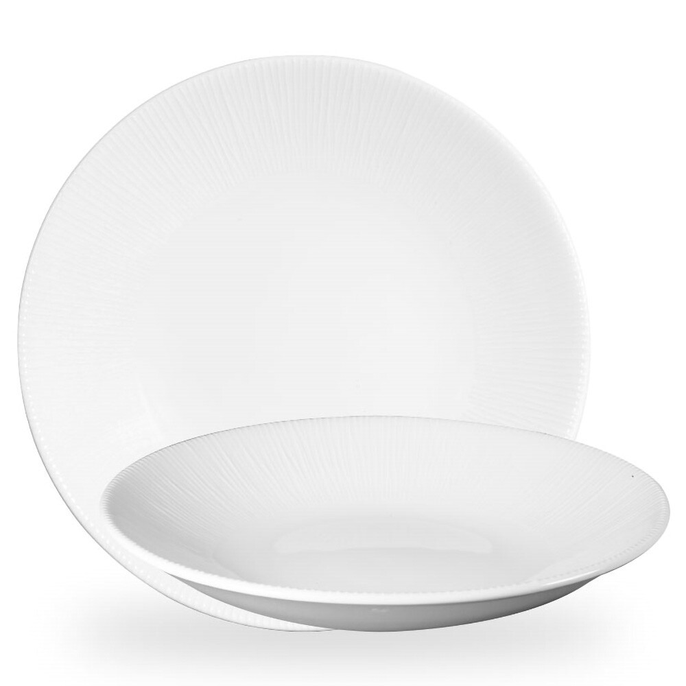 Tallerken Halvdyb BAMBOO