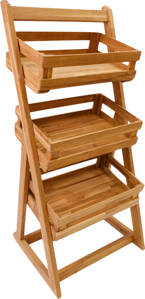 Reol Inkl. 3 trækasser Sandra