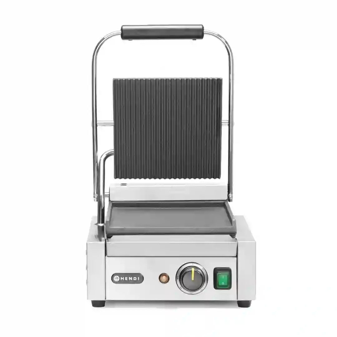 Klemgrill Glat/rillet