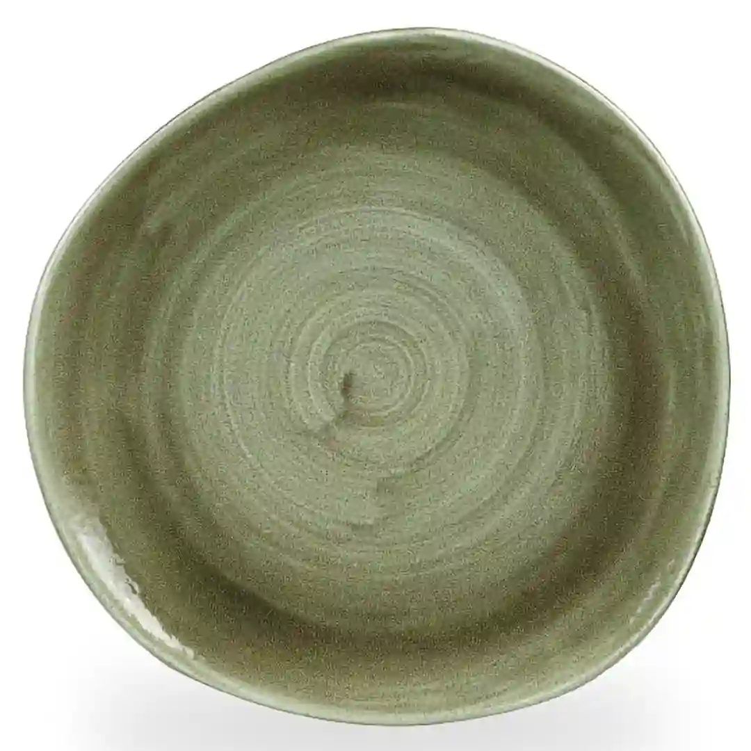 Tallerken Stonecast Patina