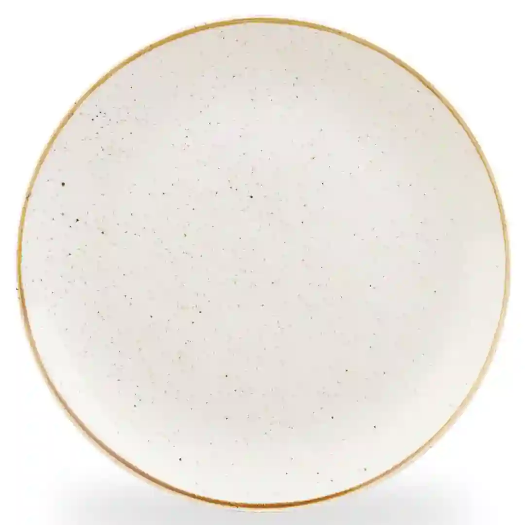 Tallerken Dyb Stonecast