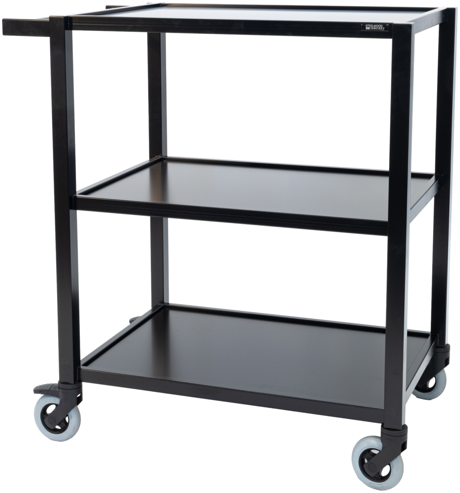 Kørebord 3 hylder Dolly