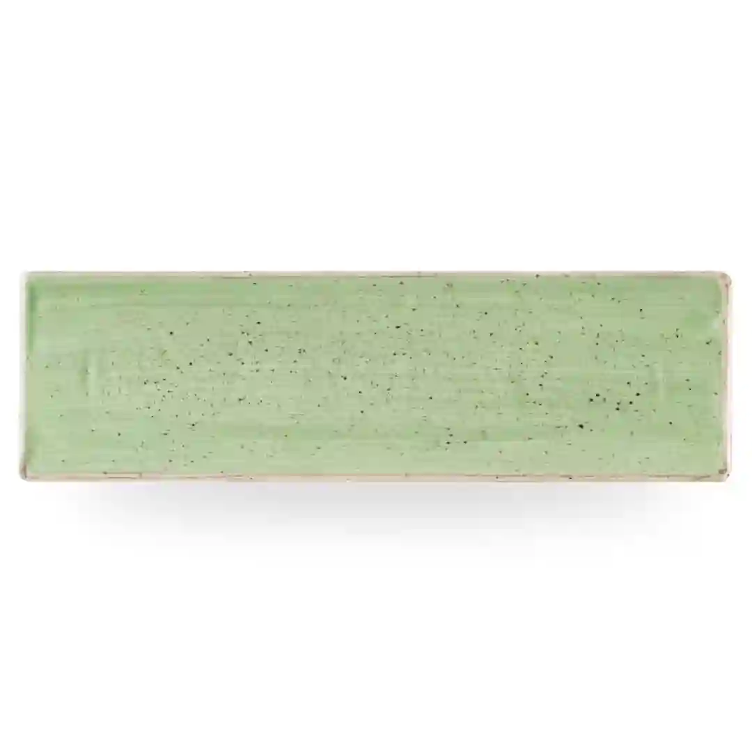 Tallerken Aflang Stonecast