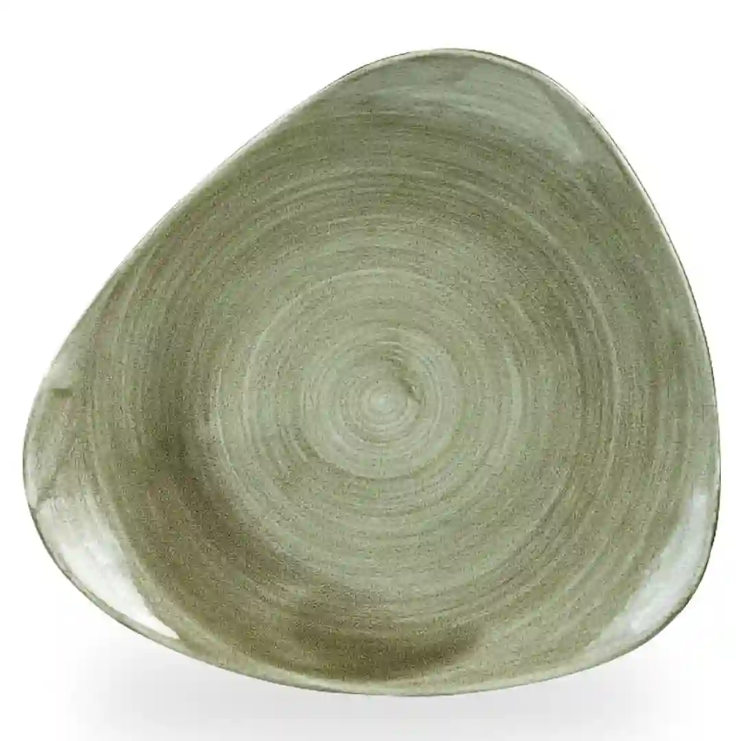 Tallerken Stonecast Patina