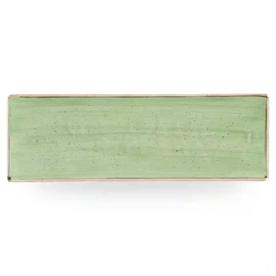 Tallerken Aflang Stonecast