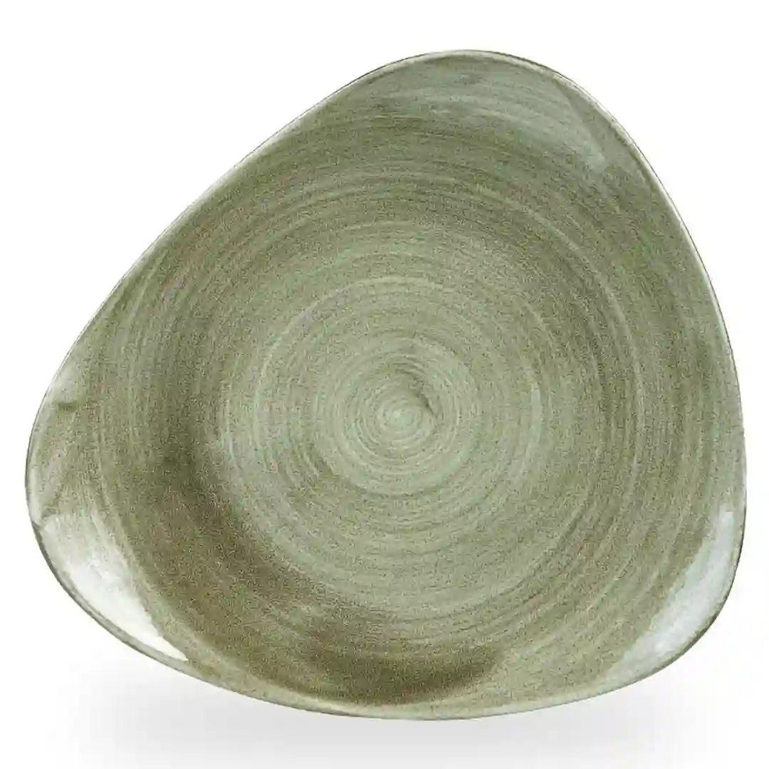 Tallerken Stonecast Patina