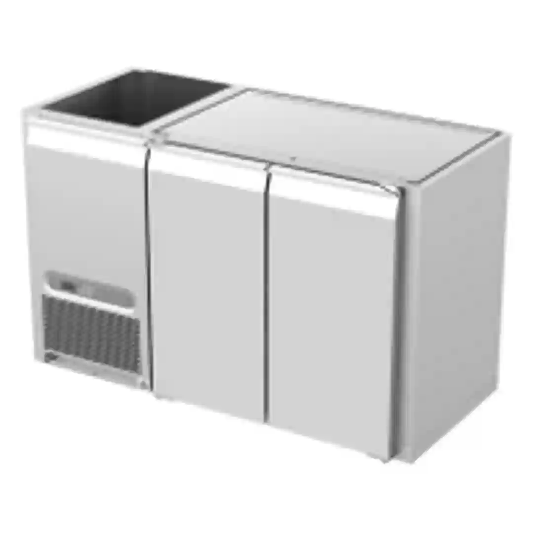 Køledisk 2 døre Bar