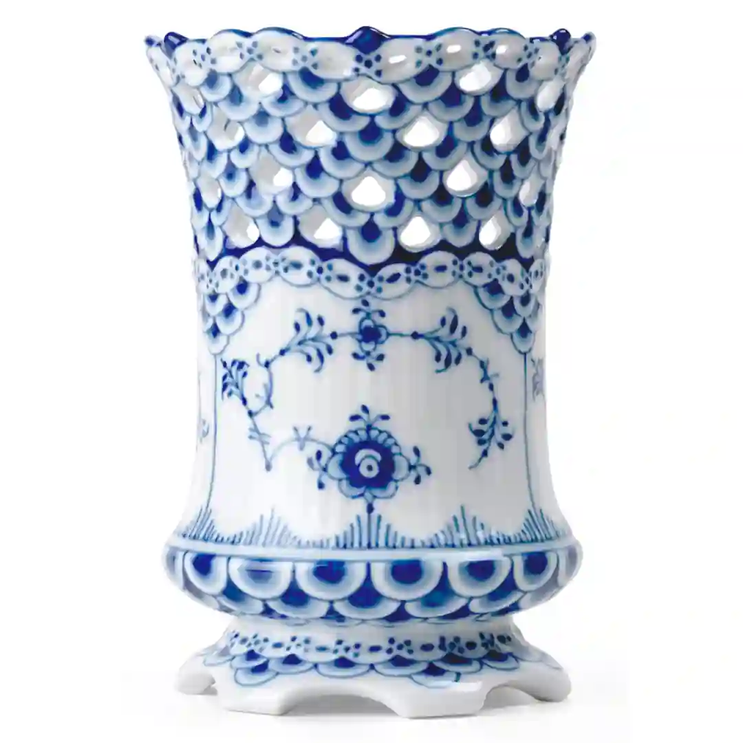 Vase Musselmalet Helblonde