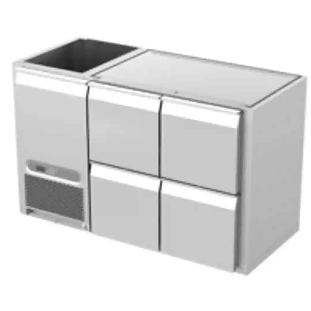 Køledisk 4 skuffer Bar