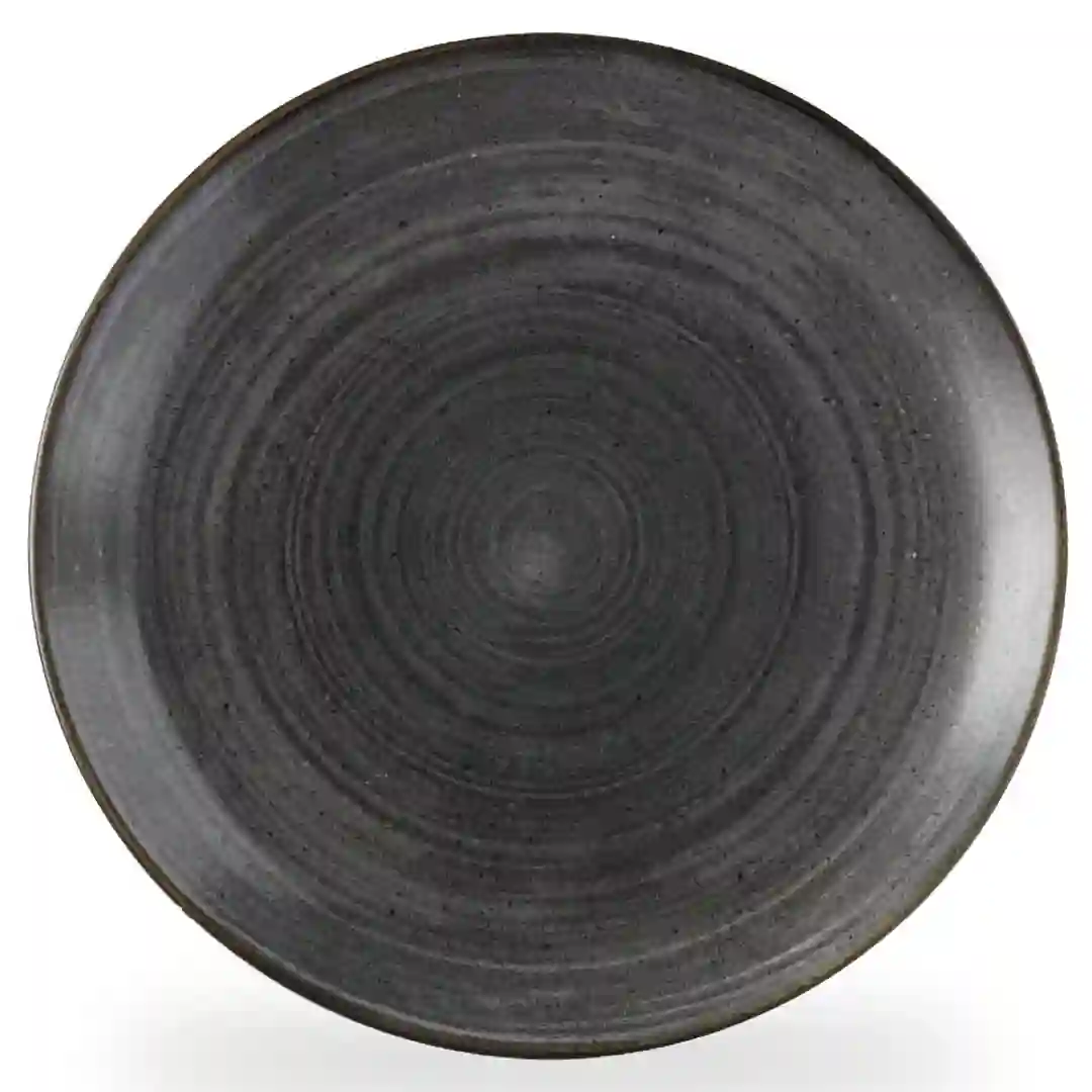 Tallerken Coupe Stonecast Raw