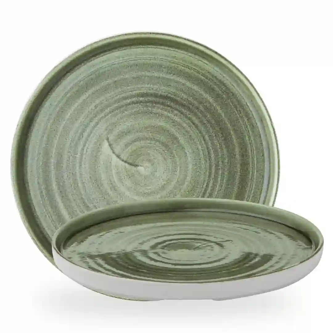 Tallerken Stonecast Patina