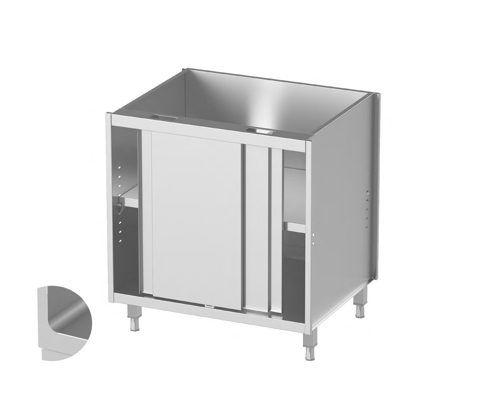 Underskab 2 Skydelåger, hylde