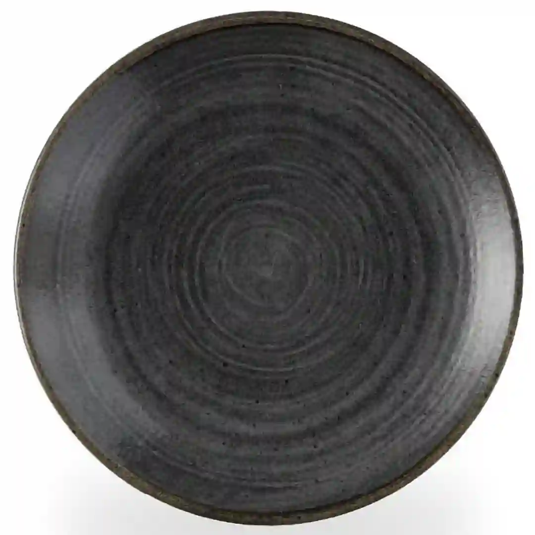 Tallerken Coupe Stonecast Raw