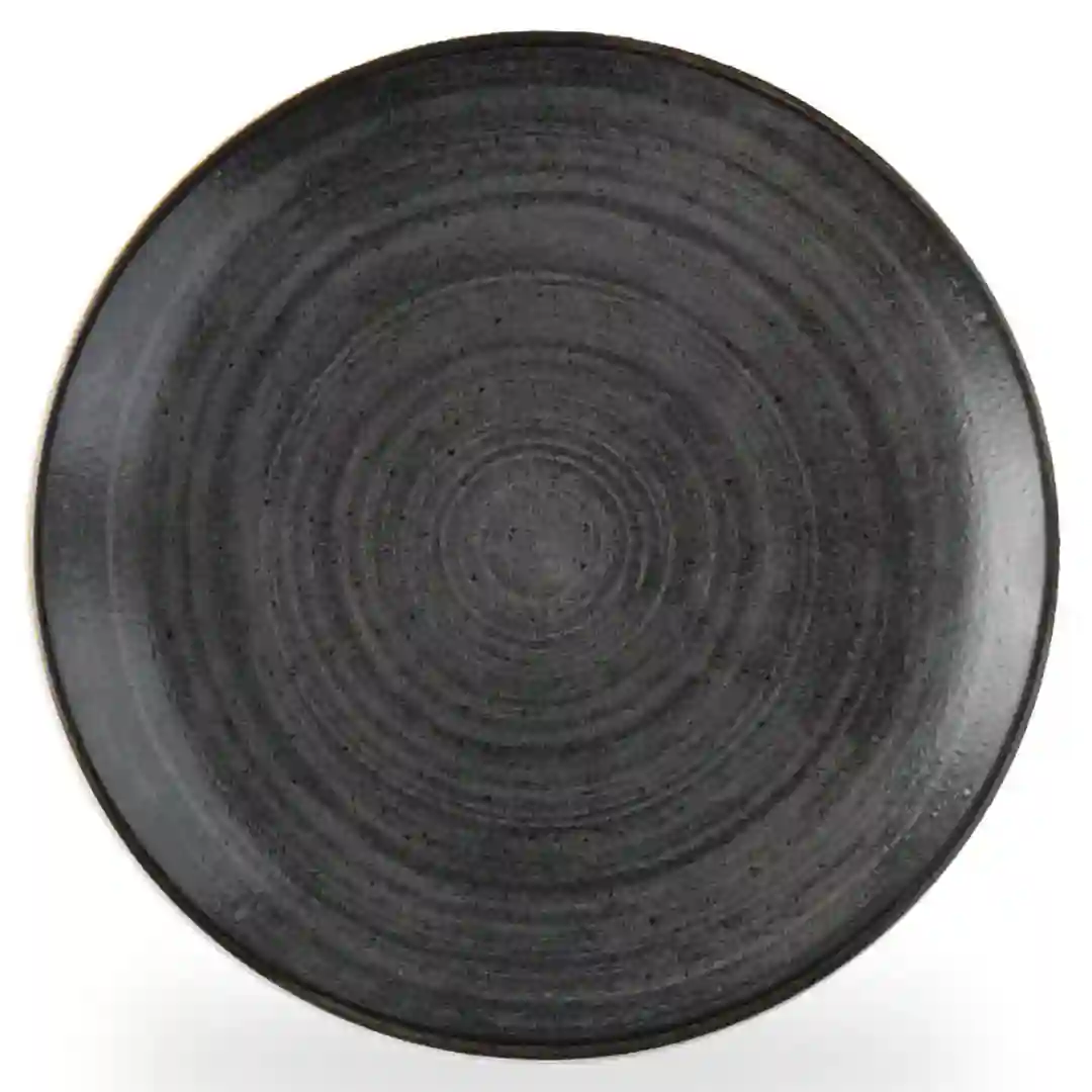 Tallerken Coupe Stonecast Raw