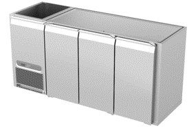 Køledisk 3 døre Bar